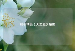 和平精英《天之蓝》辅助